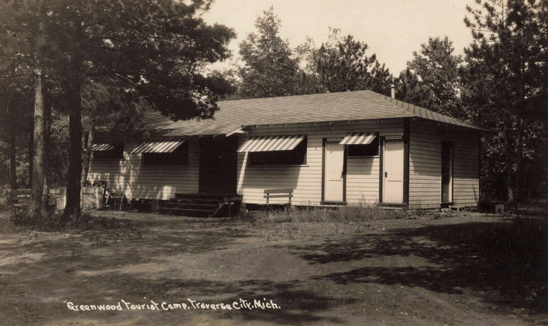 Greenwood Tourist Camp - Vintage Postcard (newer photo)